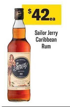Liquorland Sailor jerry caribbean rum offer