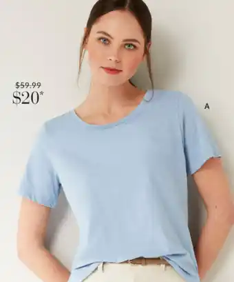EziBuy Emerge organic cotton tee shirt offer