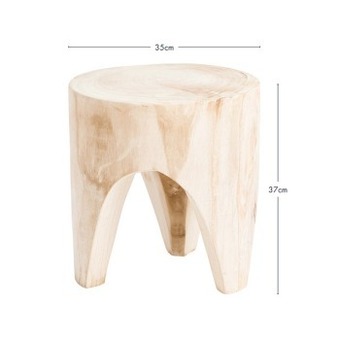Maya timber stool by m.u.s.e.