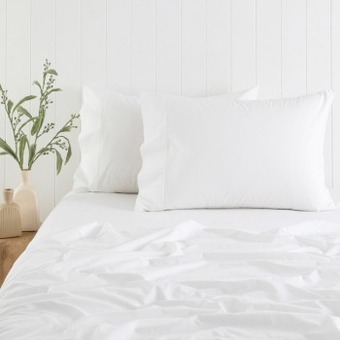 Pillow Talk 250 thread count standard pillowcase pair by habitat offer