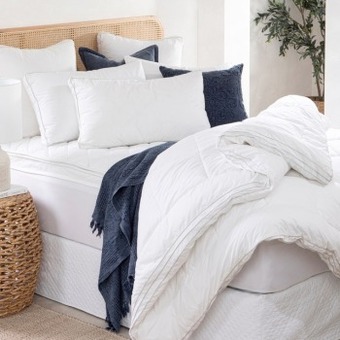 Pillow Talk Hotel & home superior microfibre 500gsm quilt by hilton offer