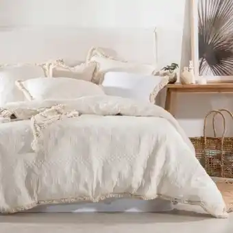 Pillow Talk Mira quilted quilt cover set by habitat offer