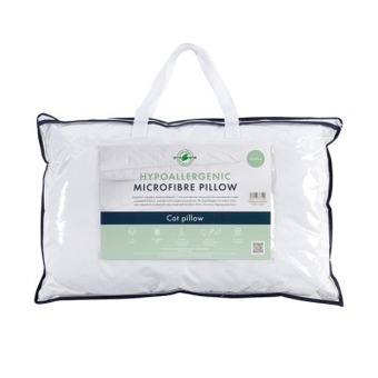 Pillow Talk Hypoallergenic microfibre cot pillow by greenfirst® offer