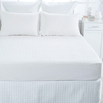 Pillow Talk Cotton mattress protector by cotton select offer