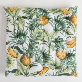 Pillow Talk Sundays pina colada outdoor chair pad by pillow talk offer