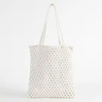 Pillow Talk Sundays havana macrame bag by pillow talk offer