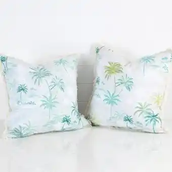 Pillow Talk Saona island square cushion by habitat offer