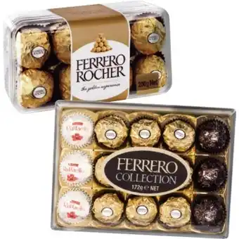 IGA Ferrero rocher 200g or collection 172g gift box offer