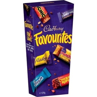 IGA Cadbury favourites 570g selected varieties offer