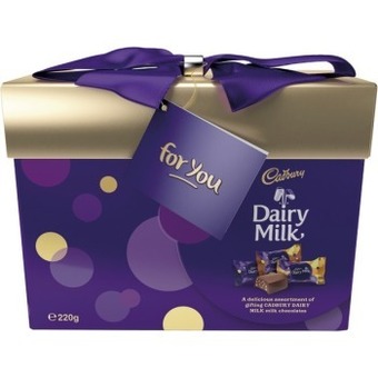 IGA Cadbury dairy milk gift box 220g offer