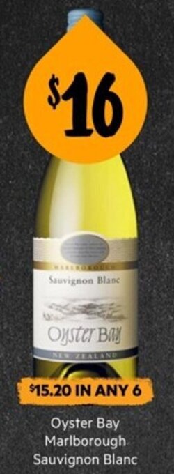 Oyster Bay Marlborough Sauvignon Blanc