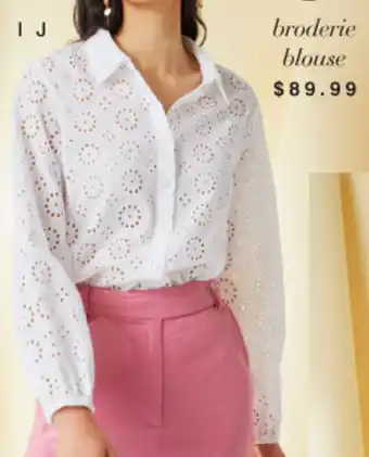 Emerge broderie shirt