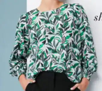 Emerge shirred cuff blouse