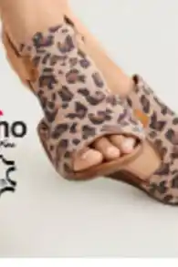 Bueno wattle mid wedge sandal
