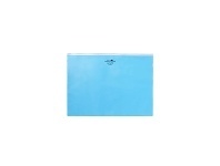 Officeworks Aqua Drops Zip Open Document Wallet A3 Blue offer