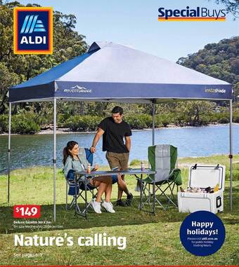 ALDI Deluxe gazebo 3m x 3m offer