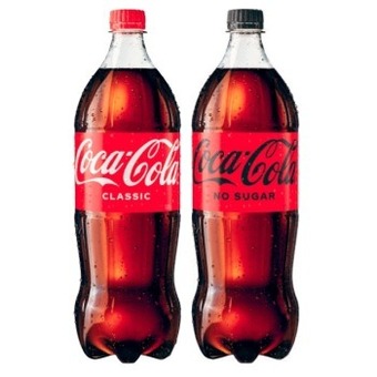 Coles Coca-cola, fanta or sprite soft drink 1.25 litre offer