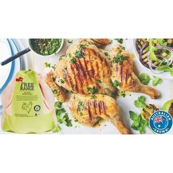 Coles Coles free range rspca approved whole chicken offer