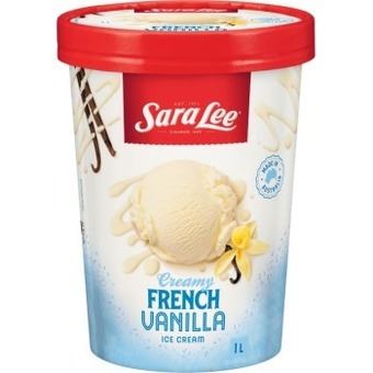 Coles Sara lee 1 litre offer
