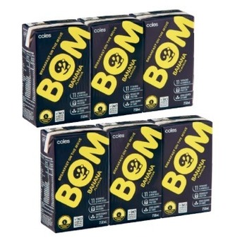 Coles Coles bom liquid breakfast 3x250ml offer