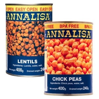 Coles Annalisa beans 400g offer