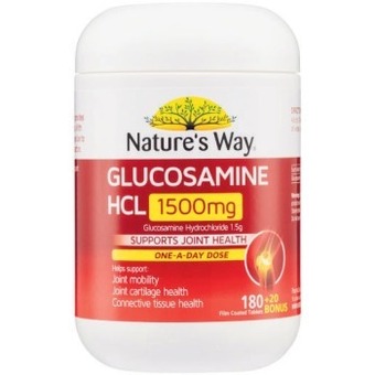 Coles Nature's way glucosamine 1500mg tablets 200 pack^ offer