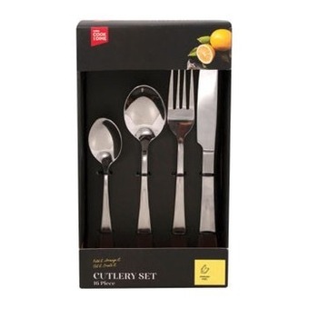 Coles Coles cook & dine cutlery set 16 piece offer