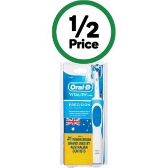 Oral-b vitality electric toothbrush