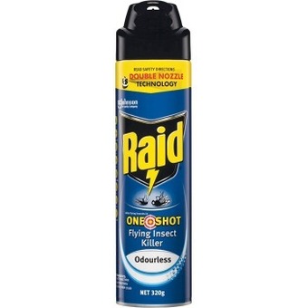 Woolworths Raid one shot flying insect killer 320g offer