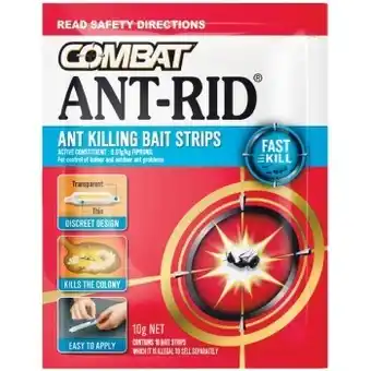 Woolworths Combat ant rid bait strips pk 10 offer