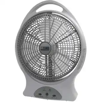 Autobarn Xplorer 30cm rechargeable fan 12/240v offer