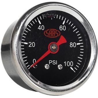 Autobarn Saas 41mm 100psi fuel pressure gauge offer