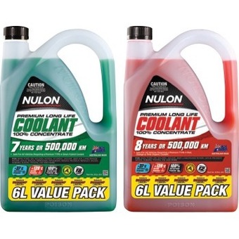 SuperCheap Auto Nulon anti-freeze & anti-boil concentrate coolants offer