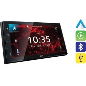 SuperCheap Auto Jvc 6.8” carplay android™ digital media player offer