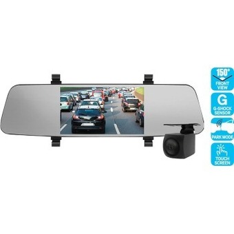 SuperCheap Auto Nanocam+ 5.5” hd front & rear mirror dash cam offer