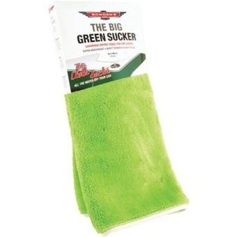 SuperCheap Auto Bowden’s own big green sucker microfibre cloth offer