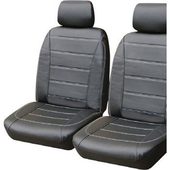 SuperCheap Auto Sca leather look seat covers^ offer