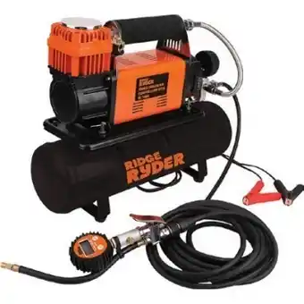 SuperCheap Auto Ridge ryder air compressor with removable 6l tank offer