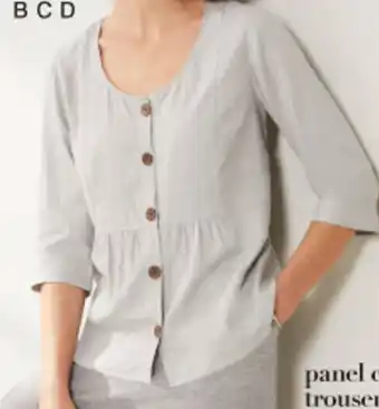 EziBuy Grace hill linen blend shirt jacket offer