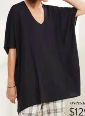 EziBuy Grace hill linen blend oversized top offer