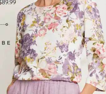 EziBuy Grace hill linen blend top offer