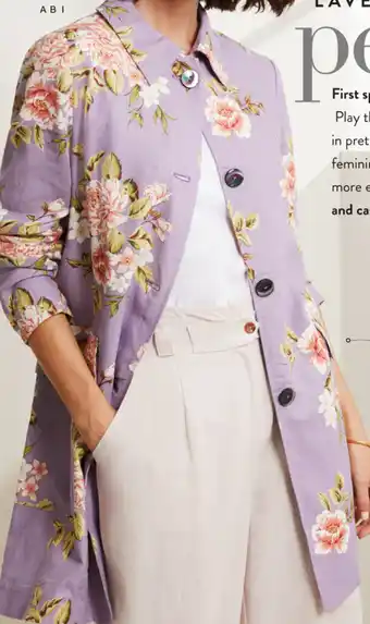 EziBuy Grace hill linen blend coat offer