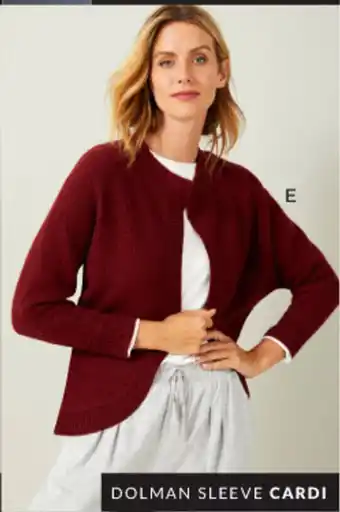 EziBuy Capture lambswool dolman sleeve sweater offer
