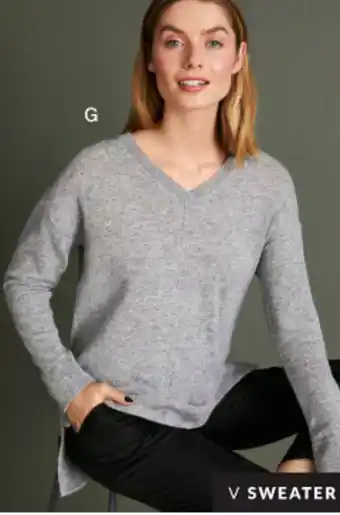 EziBuy Capture lambswool pointelle v sweater offer