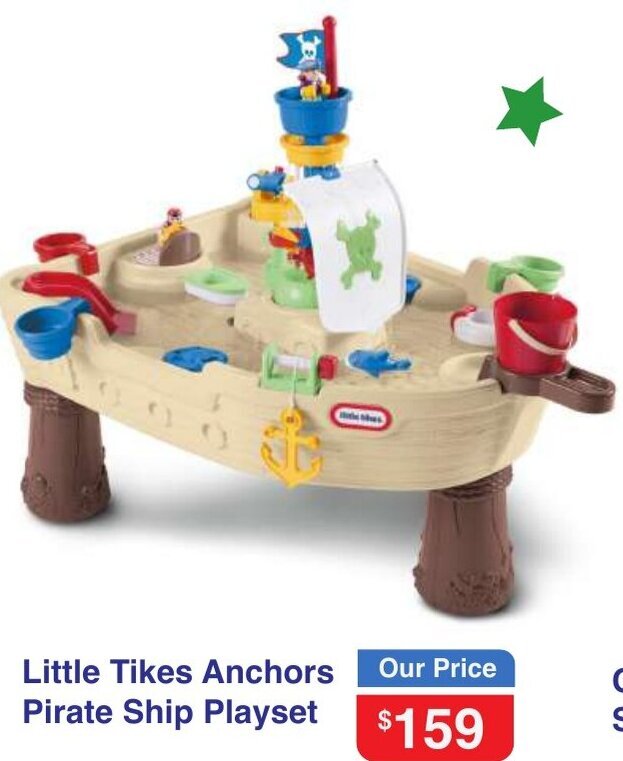 Little Tikes Anchors Pirate Ship Playset offer at ToysRus