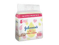 Chemist Warehouse Johnson's Baby Fragrance Free Wipes 3x80 Value Pack offer