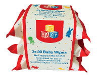 ePharmacy Go Baby Wipes 3 x 30 Pack offer