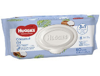 Huggies Coconut Oil Wipes 80 Pack