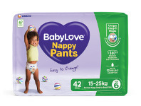 Chemist Warehouse Babylove Nappy Pants Jumbo 42 Pack offer