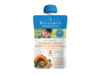 Bellamy’s Organic Pouches 120g - Chicken Sweet Potato & Cous Cous